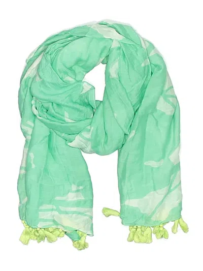 Pre-owned Crosby Scarf In Green
