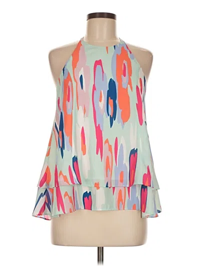 Pre-owned Crosby Sleeveless Blouse In Blue