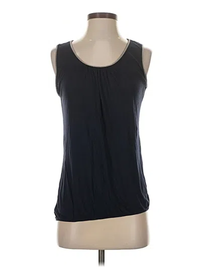 Pre-owned Crosby Sleeveless Top Black Scoop Neck Tops