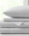 Croscill 500 Thread Count Egyptian Cotton 4-pc Sheet Set, California King In Gray