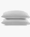 Croscill 500 Thread Count Egyptian Cotton Pillowcase Pair, Standard In Gray