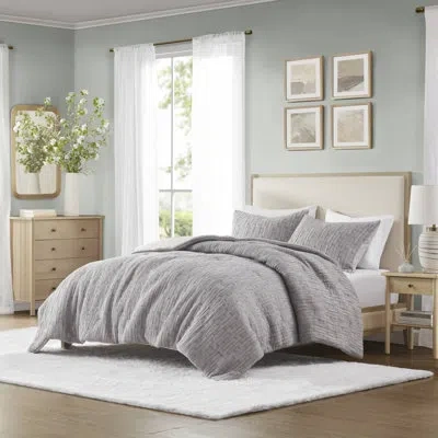 Croscill Arlo Oversized Comforter Set In Charcoal