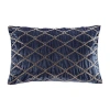 Croscill Aumont Oblong Bed Rest Pillow In Blue