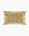 Croscill Aumont Oblong Decorative Pillow, 15" X 22" In Gold
