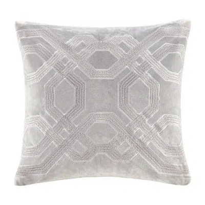 Croscill Biron Square Bed Rest Pillow In Gray