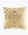 Croscill Biron Square Decorative Pillow, 18" X 18" In Gold