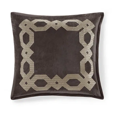 Croscill Clermont 26x26 European Euro Pillow Sham In Brown