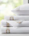 Croscill Closeout!  Hem 300 Thread Count Cotton Sateen 4-pc. Sheet Set, California King In Taupe