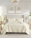 Croscill Closeout!  Versailles 3-pc. Quilt Set, Queen In Champagne
