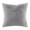 Croscill Faux Sable Square Bed Rest Pillow In Gray