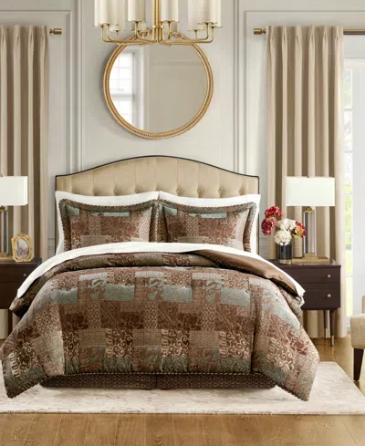Croscill Galleria 4-pc Comforter Set, California King In Brown
