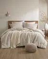 Croscill Harper Oversized Matelasse 3-pc. Comforter Set, Full/queen In Brown