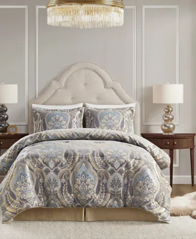 Croscill Julius 4-pc Comforter Set, Queen In Blue