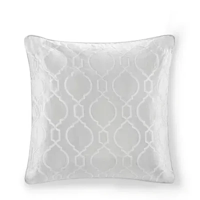 Croscill Montague 26x26 European Euro Pillow Sham In Gray