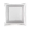Croscill Perla 26x26 European Euro Pillow Sham In Gray