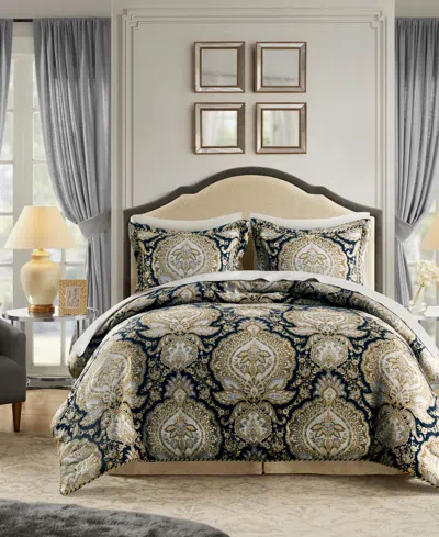 Croscill Valentina Comforter Sets In Navy