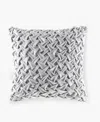 Croscill Winchester Decorative Pillow, 20" X 20" In Silver