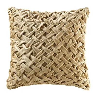 Croscill Winchester Square Bed Rest Pillow In Yellow