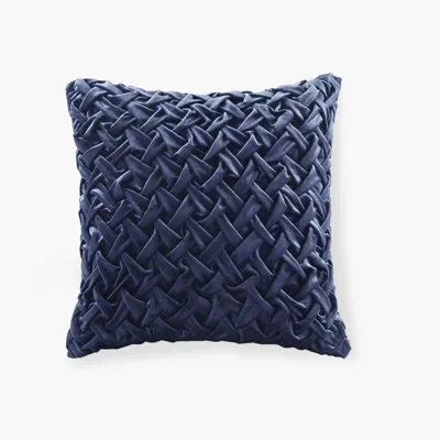 Croscill Winchester Square Decor Pillow In Navy