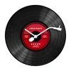 Crosley 12" Analog Record Wall Clock In Black