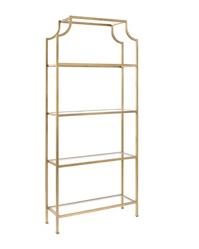 Crosley 80in Aimee Etagere In Gold