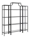 Crosley Aimee 3pc Etagere Set In Black