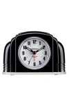 Crosley Art Deco Analog Alarm Clock