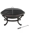 Crosley Ashland Firepit In Black