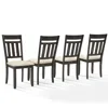 Crosley Brands Hayden 4-piece Slat Back Dining Chair Set