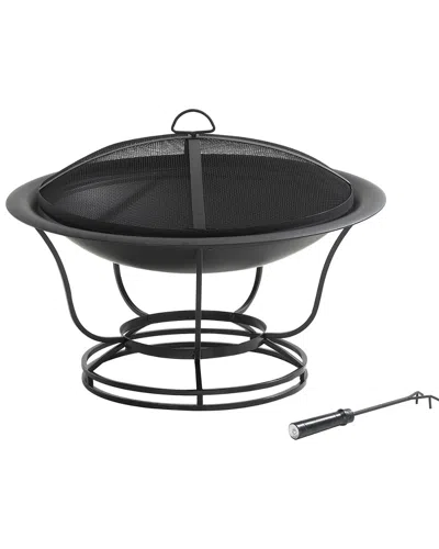 Crosley Buckner Firepit In Black