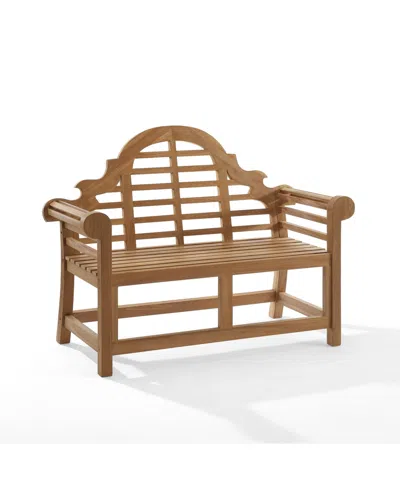 Crosley Caddington Indoor Outdoor Teak Bench