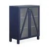 Crosley Cassai Stackable Storage Pantry Navy In Navy
