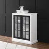 Crosley Cecily Stackable Storage Pantry White/matte Black