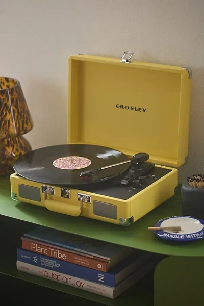 Crosley Cruiser Plus Bluetooth Record Player In Yellow At Urban Outfitters