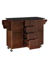 Crosley Eleanor Granite Top Kitchen Cart