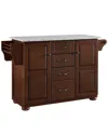 Crosley Eleanor Granite Top Kitchen Island