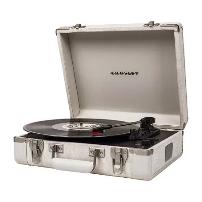 Crosley Executive Deluxe Portable Turntable In Neutral