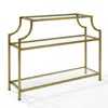 Crosley Furniture Aimee Console Table Soft Gold
