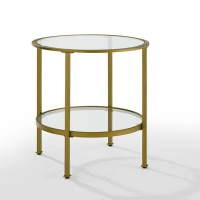 Crosley Furniture Aimee End Table Soft Gold