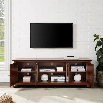 Crosley Furniture Alexandria 60-inch Low-profile Tv Stand In Brown