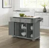 Crosley Furniture Alexandria Granite Top Kitchen Island/cart