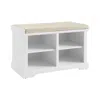 Crosley Furniture Anderson Entryway Storage Bench In White