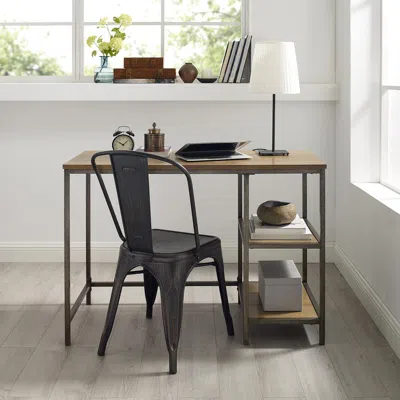 Crosley Furniture Brooke Desk Washed Oak