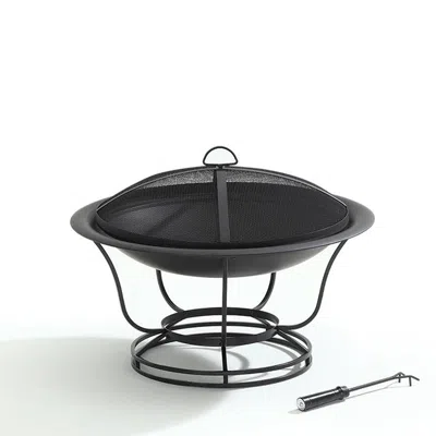 Crosley Furniture Buckner Firepit Black