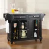 CROSLEY FURNITURE CAMBRIDGE FULL SIZE KITCHEN ISLAND WITH SOLID GRANITE TOP