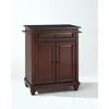 Crosley Furniture Cambridge Granite Top Portable Kitchen Island/cart Mahogany/black