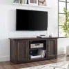 Crosley Furniture Camden 48" Low Profile Tv Stand Dark Walnut