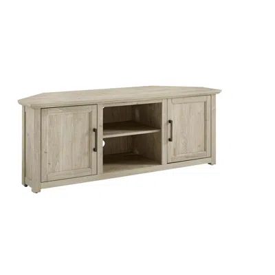 Crosley Furniture Camden Corner Tv Stand For 65+ Inch Tv In Brown