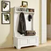 Crosley Furniture Campbell Hall Tree White