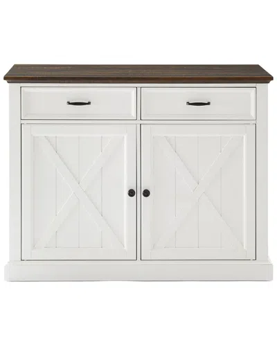 Crosley Furniture Clifton Kitchen Island In White